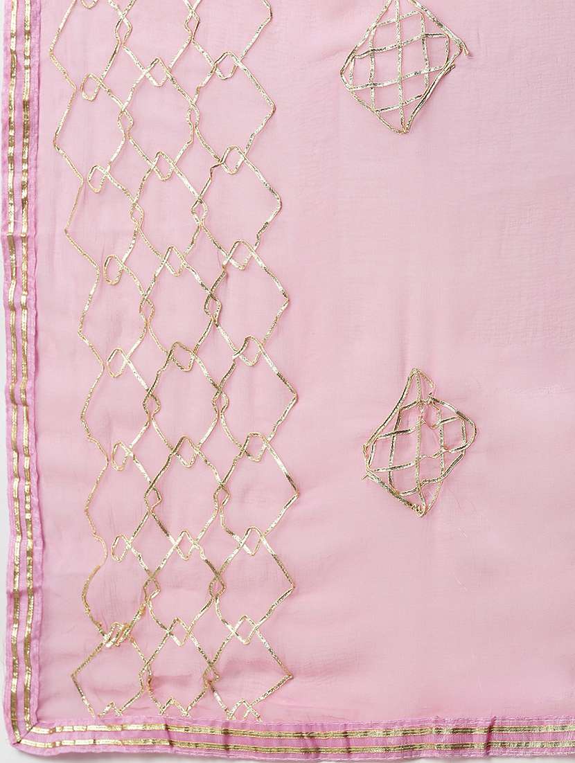 embroidered unstitched suit set - 18113092 - Standard Image - 4