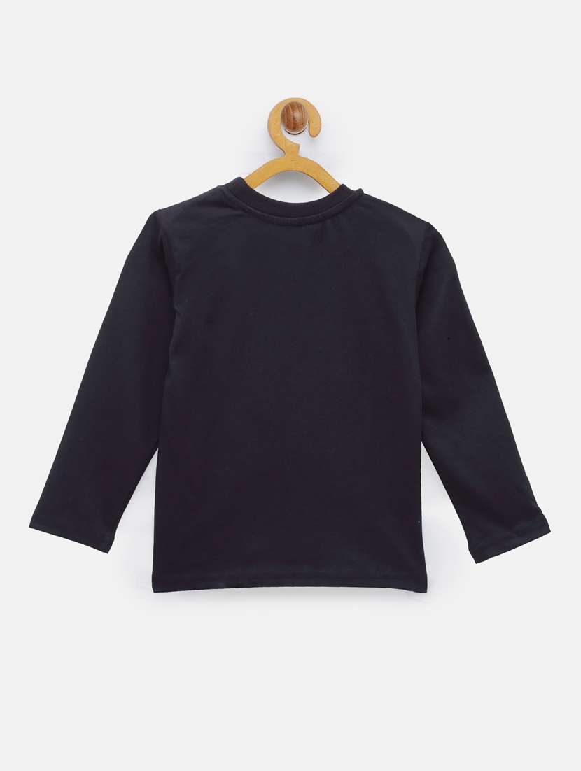 black printed t-shirt - 18113974 -  Standard Image - 1