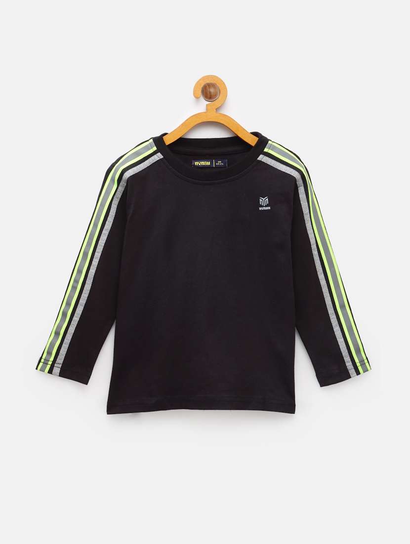 round neck taped t-shirt