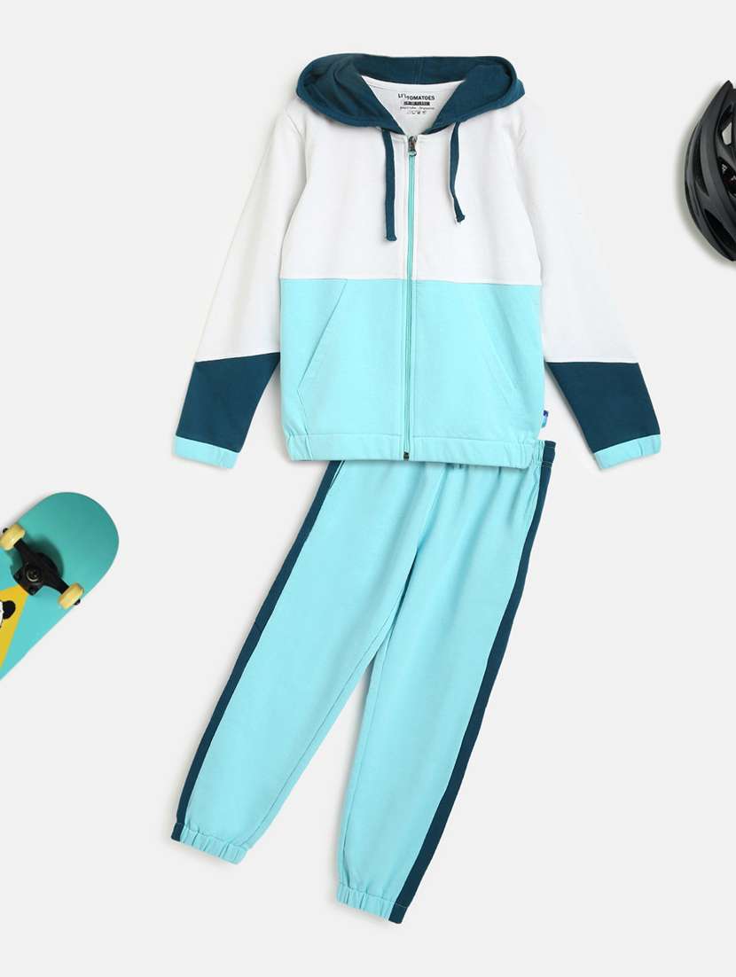 blue cotton sportswear