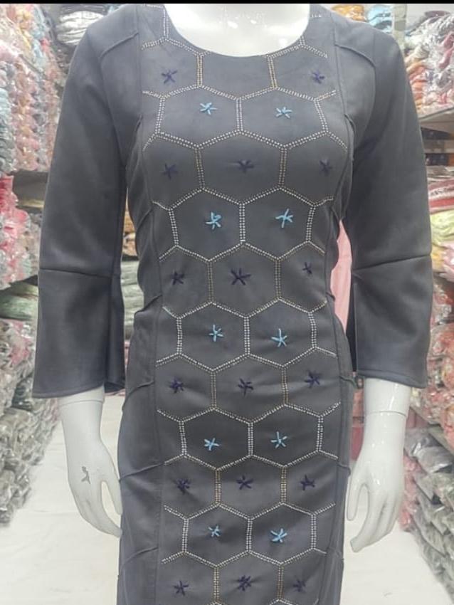 kurti with pant winter collection - 18117363 - Standard Image - 1