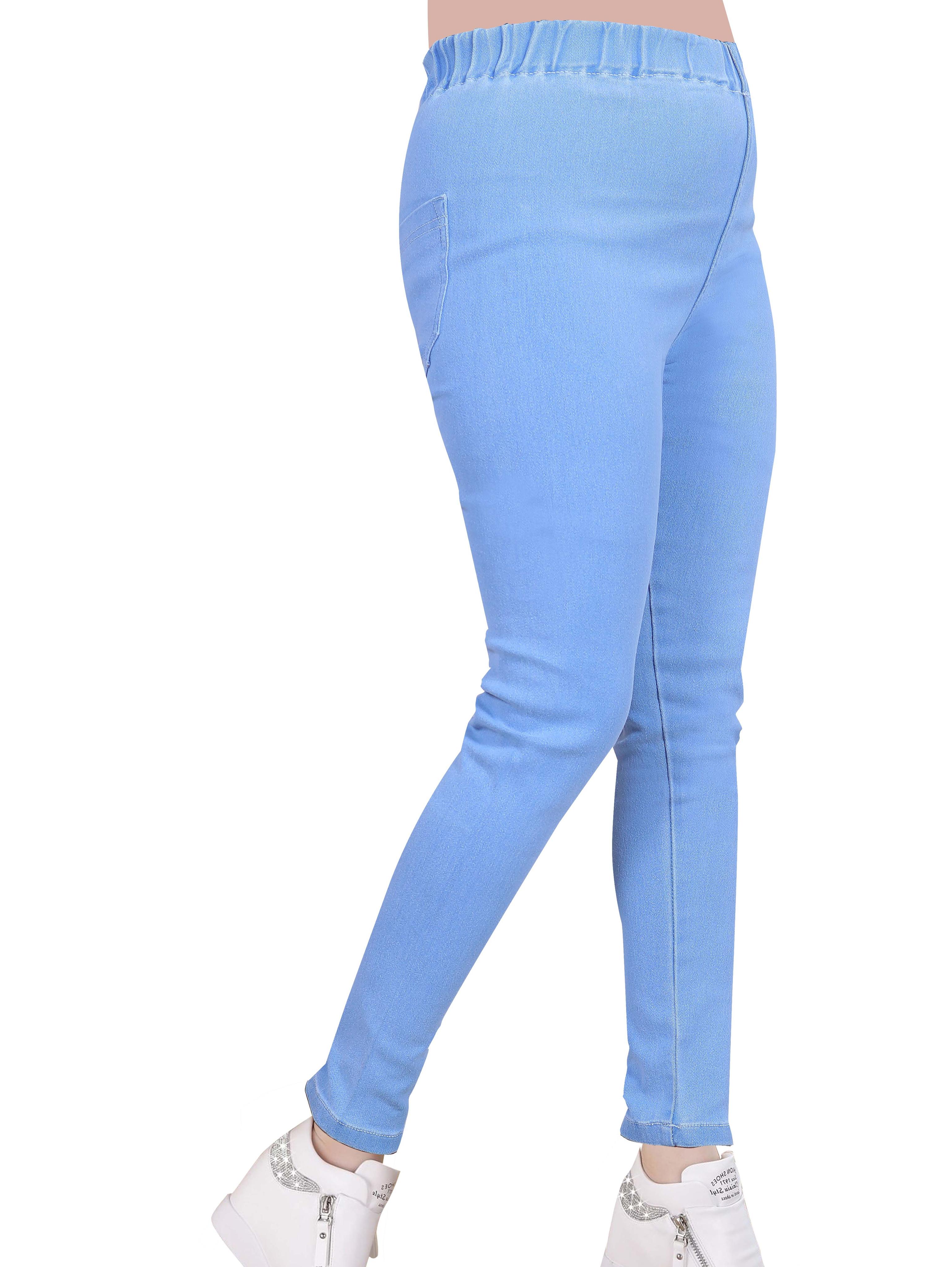 beautiful denim jeggings for elegant ladies,  - 18117541 -  Standard Image - 1