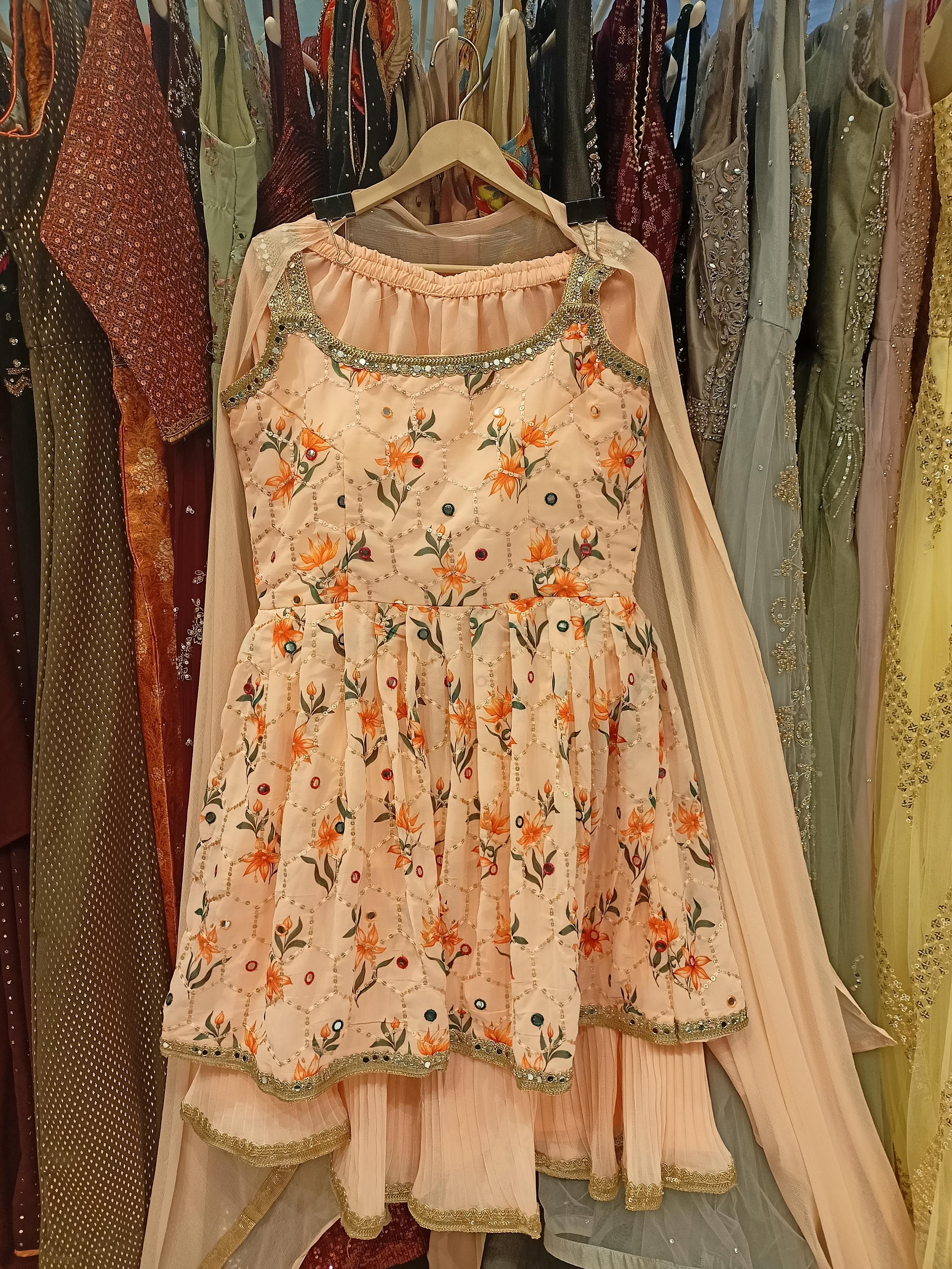 fully stitched garara sharara suit available - 18119242 - Standard Image - 1