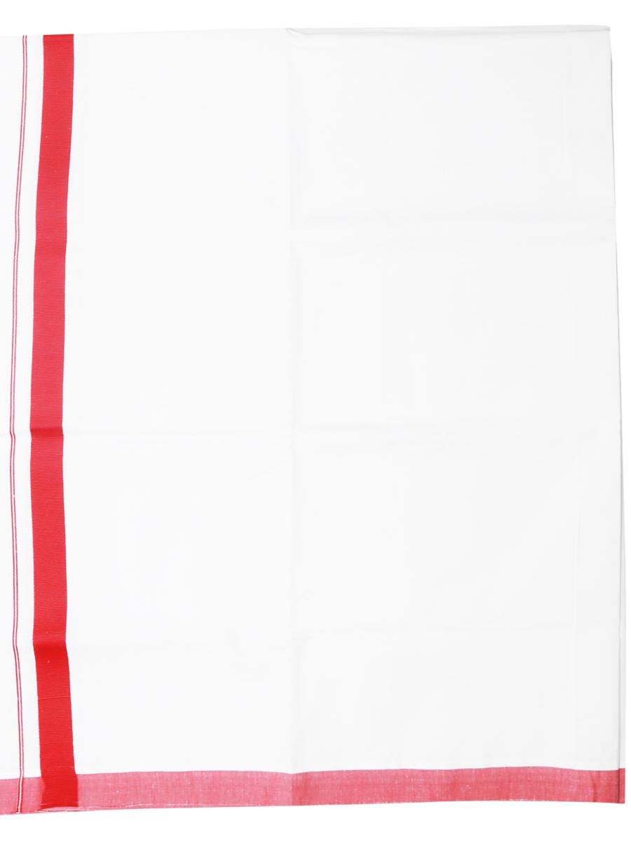 traditional men's 2 mtr white dhoti  - 18119373 -  Standard Image - 1
