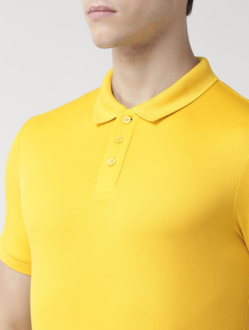 yellow polyester tshirt - 18119402 - Standard Image - 4