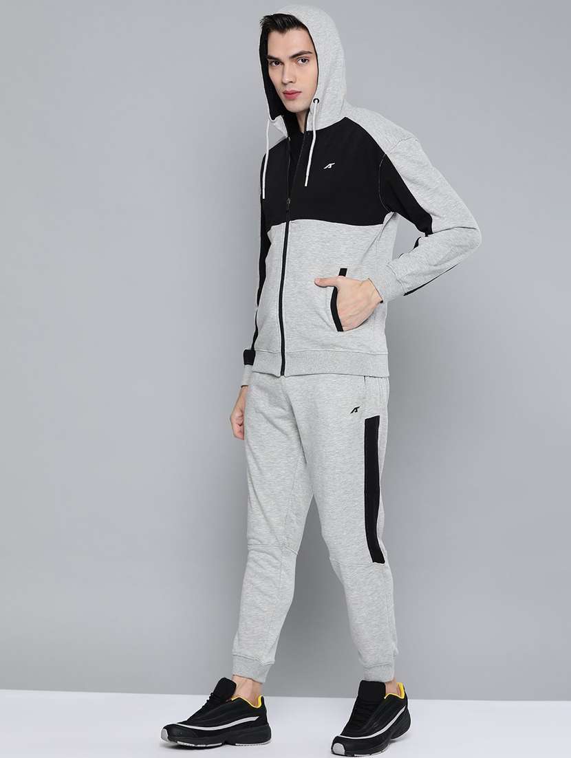 color block full length track suit - 18119407 -  Standard Image - 1