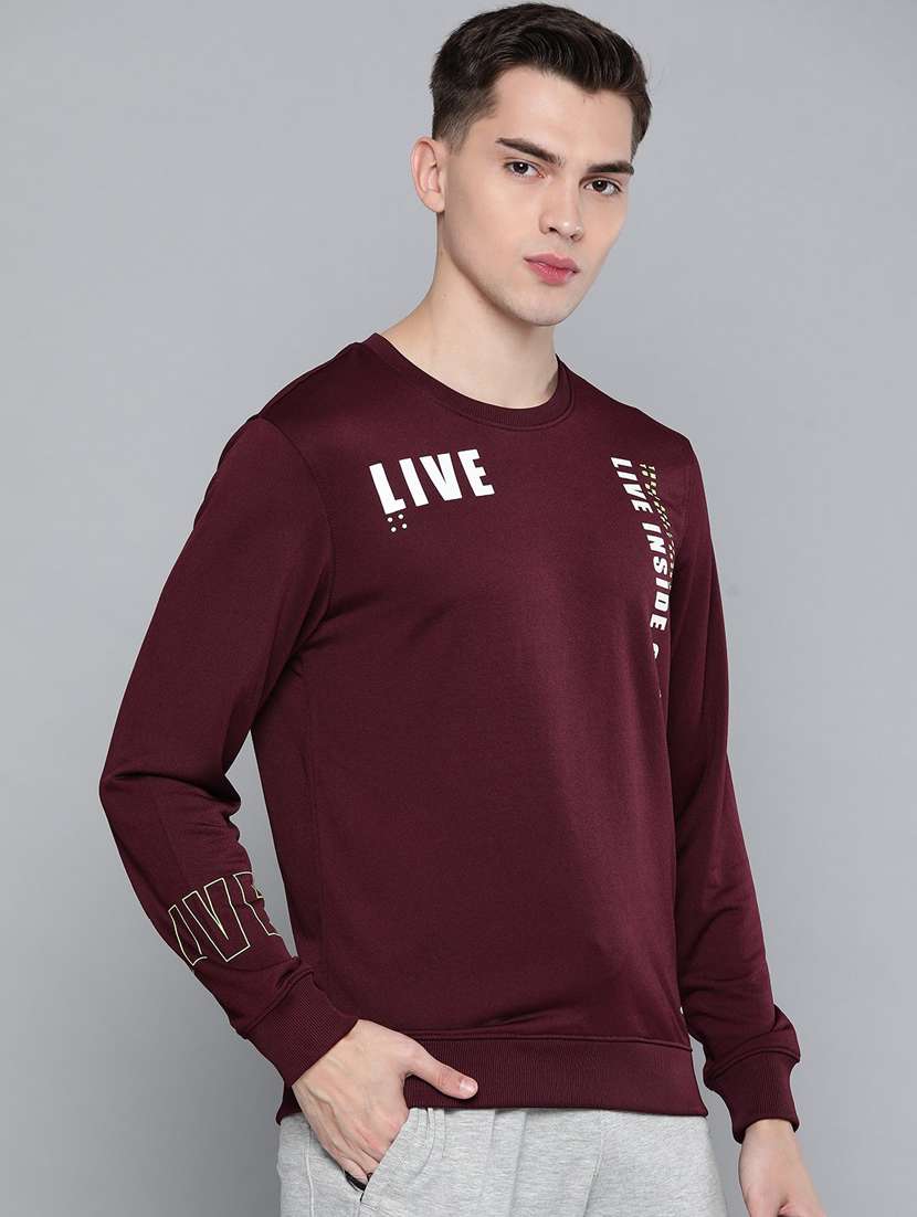 red printed sweatshirt - 18119410 - Standard Image - 1