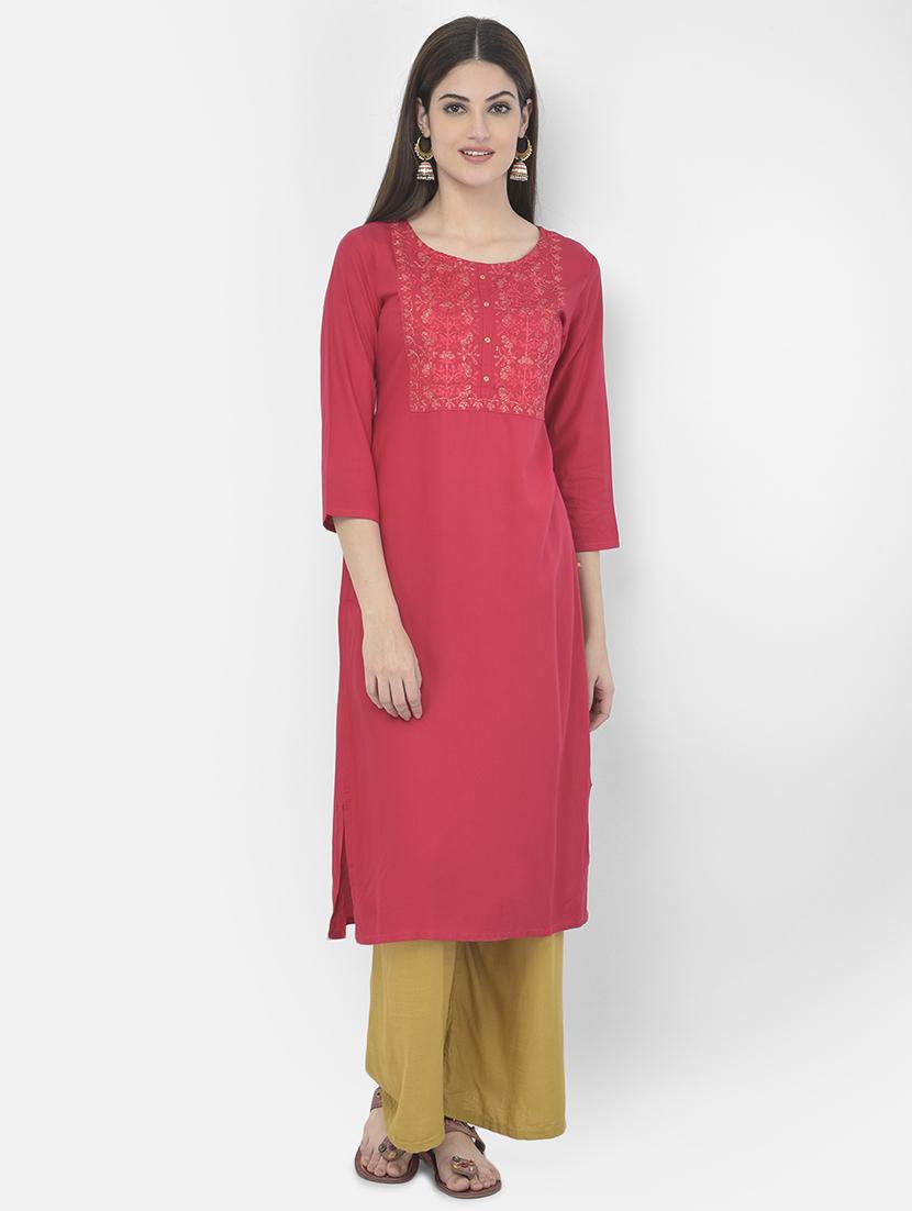 women's straight kurta