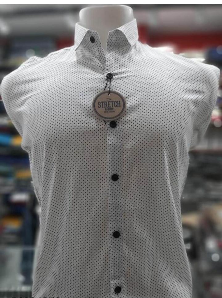 grey cotton shirt - 18120532 - Standard Image - 1