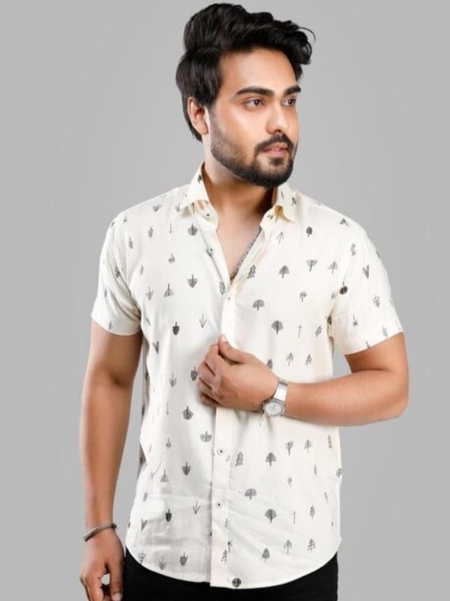 white cotton shirt - 18120758 - Standard Image - 1