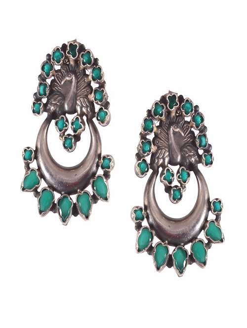 handcrafted embellished earring - 18137977 -  Standard Image - 0
