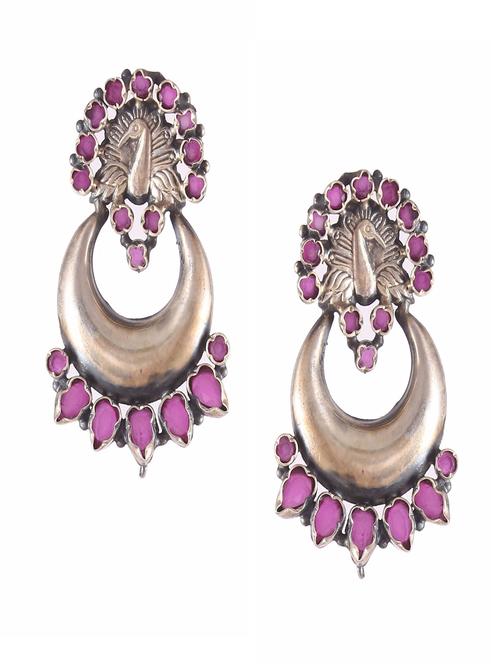 handcrafted embellished earring - 18137978 - Standard Image - 0