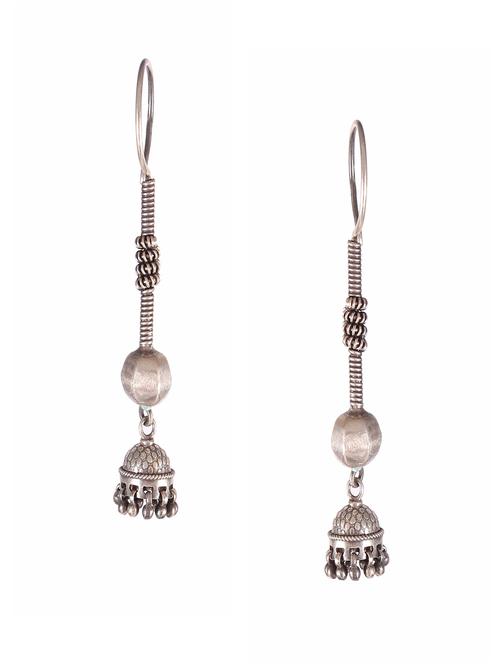 handcrafted silver earring - 18138003 -  Standard Image - 0
