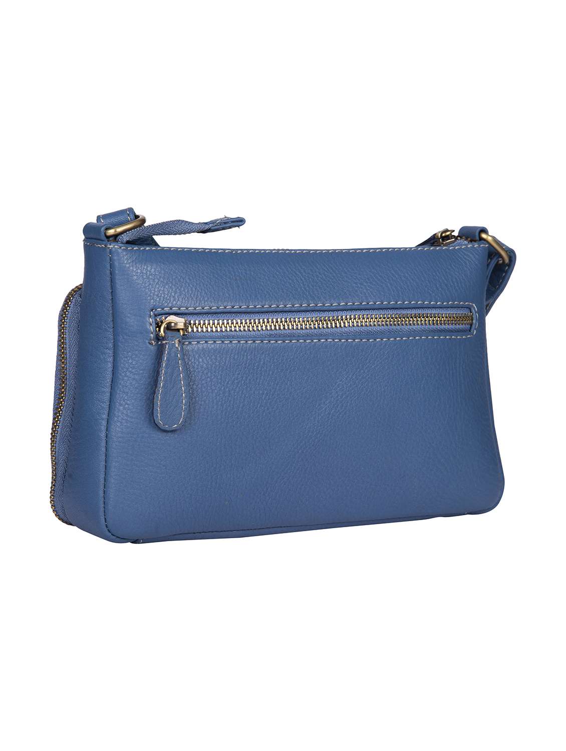 blue leather sling bag - 18138247 - Standard Image - 1