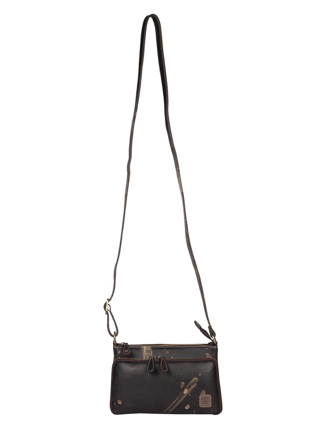 gold suede sling bag - 18138248 - Standard Image - 4