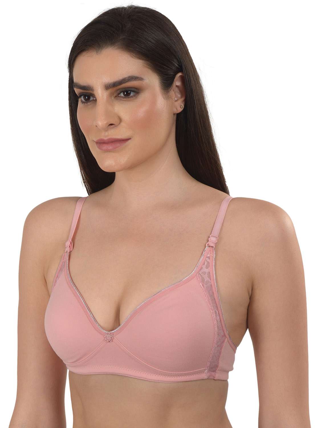 orange solid t-shirt bra - 18138449 -  Standard Image - 1