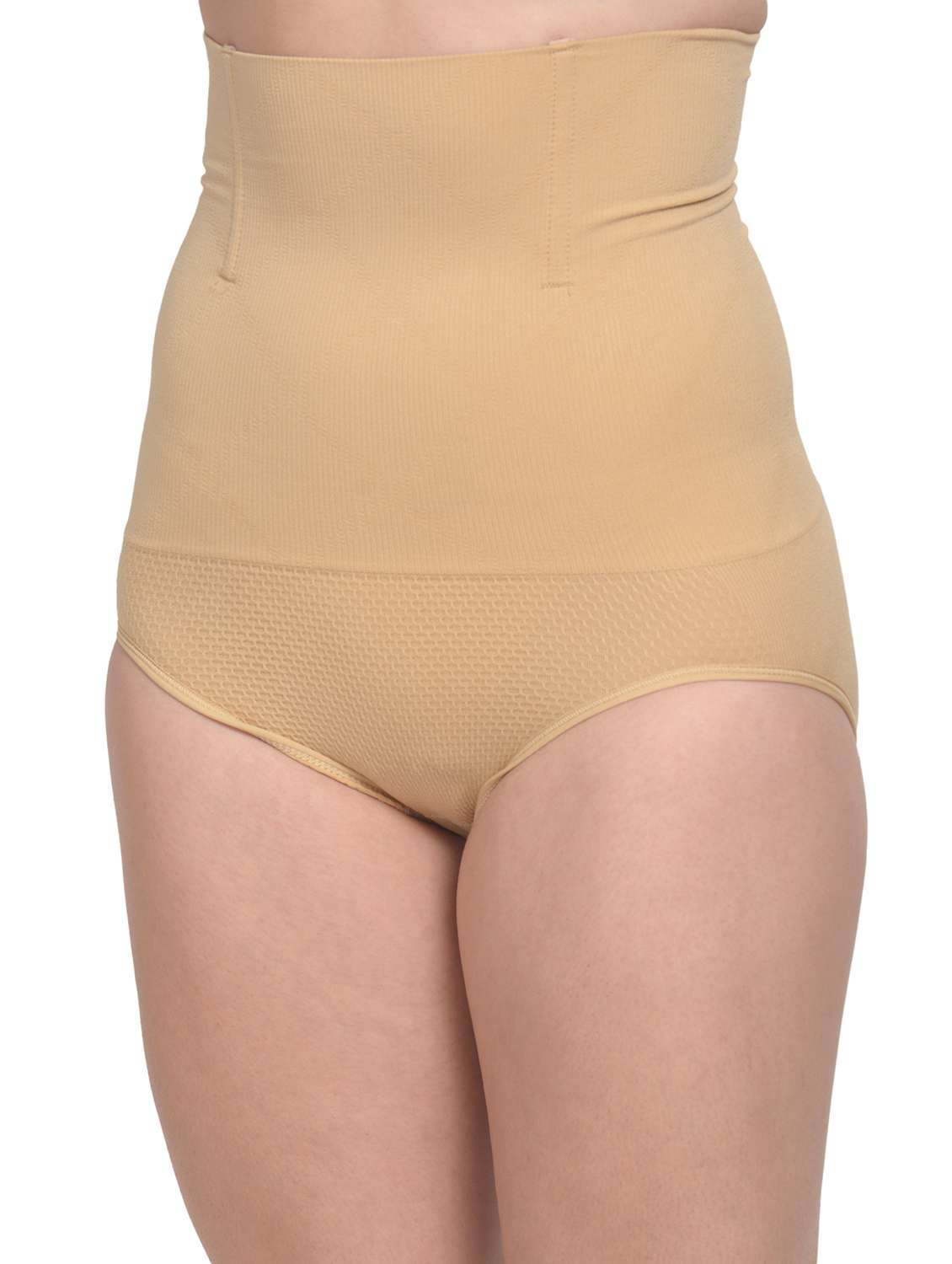 beige nylon shaper brief shapewear - 18138543 -  Standard Image - 1