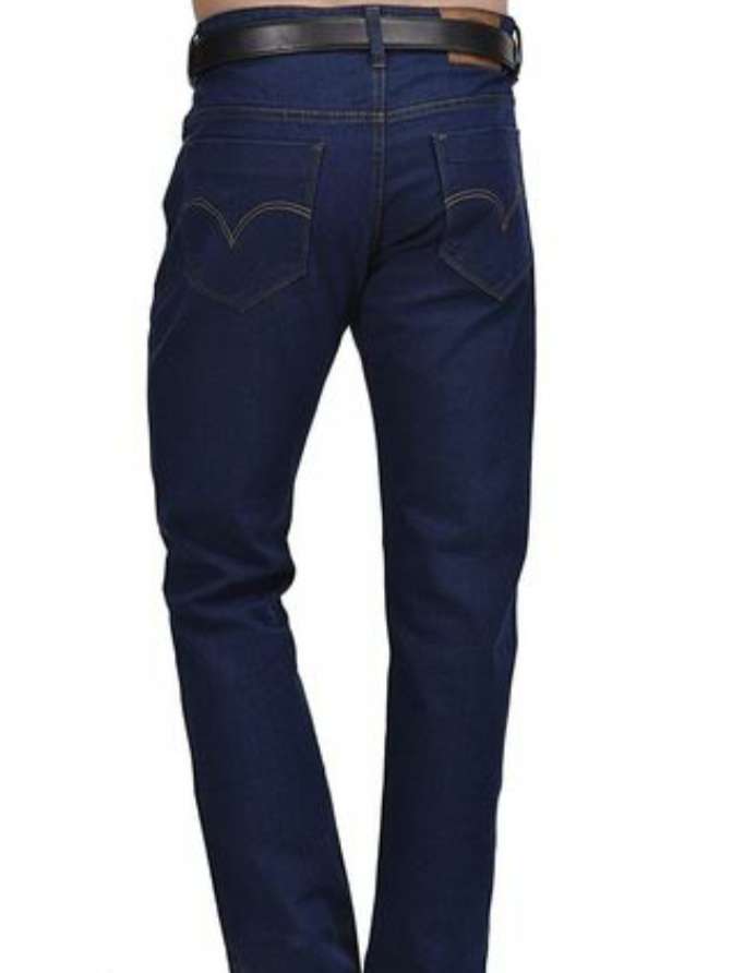 dark blue denim jeans - 18140976 -  Standard Image - 1
