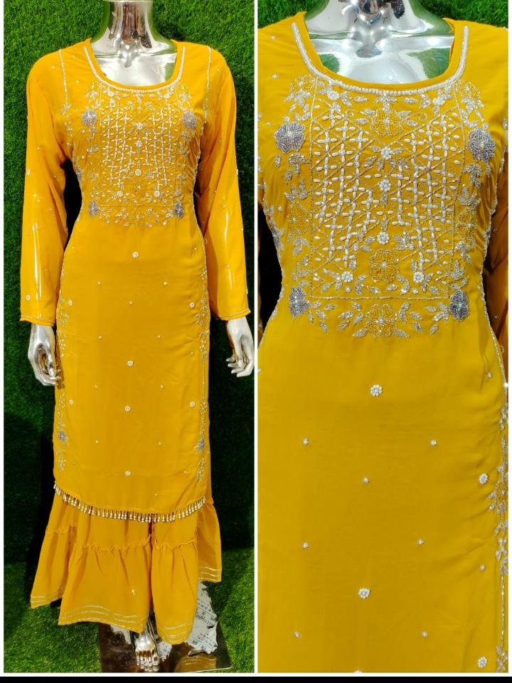 ladies sharara - 18141151 - Standard Image - 1
