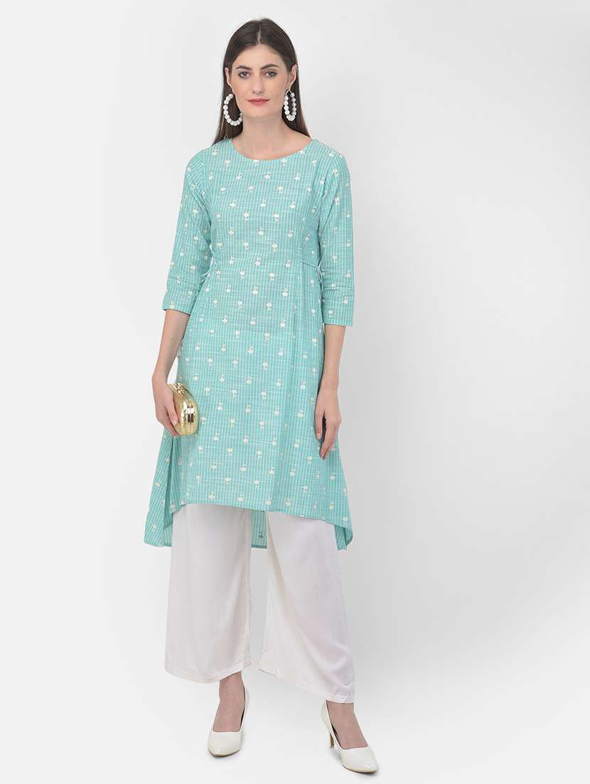 women's asymmetric kurta