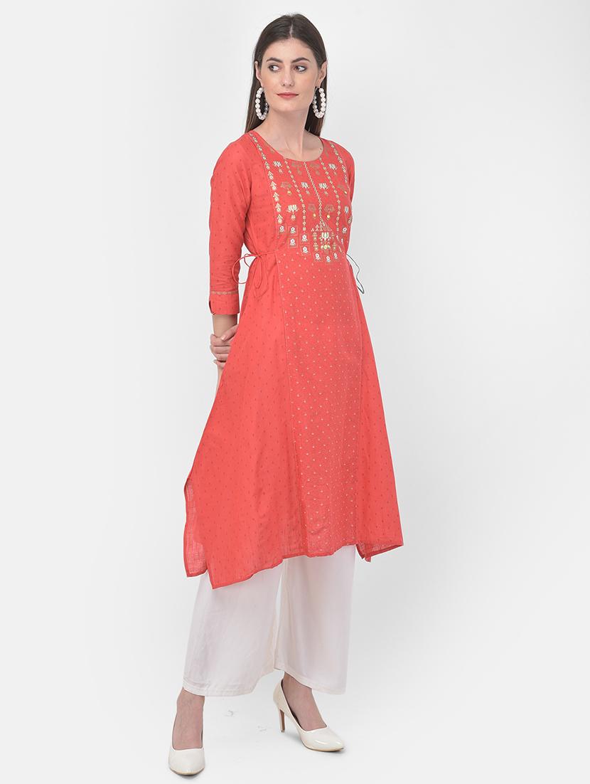 women's a-line kurta - 18141349 -  Standard Image - 1