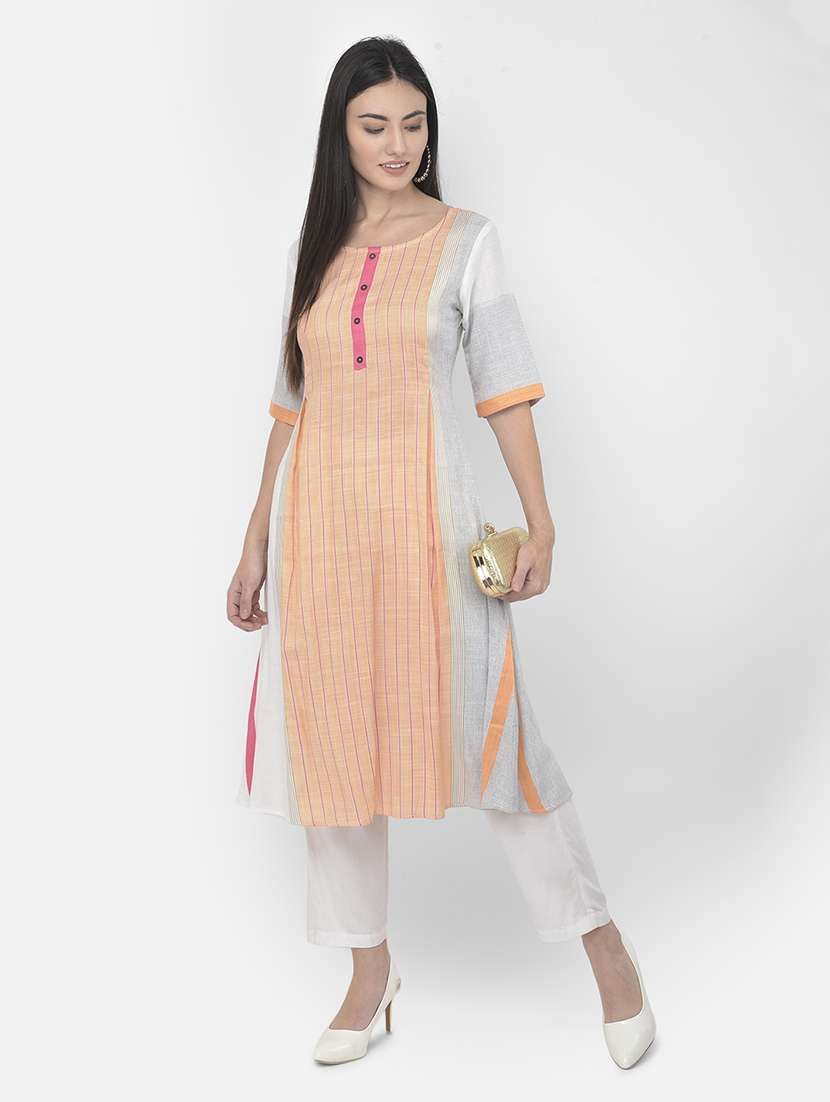 women's a-line kurta - 18141356 -  Standard Image - 4