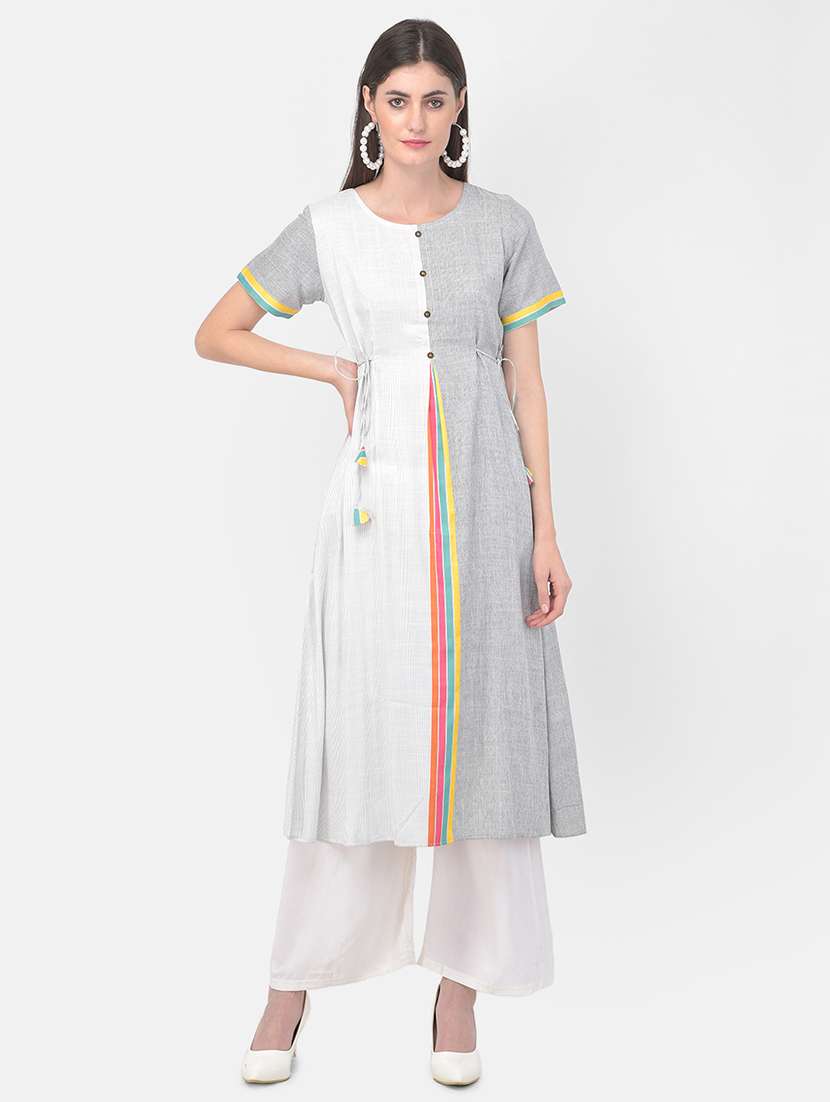 women's front slit kurta