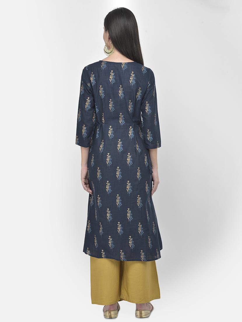 women's a-line kurta - 18141365 - Standard Image - 4