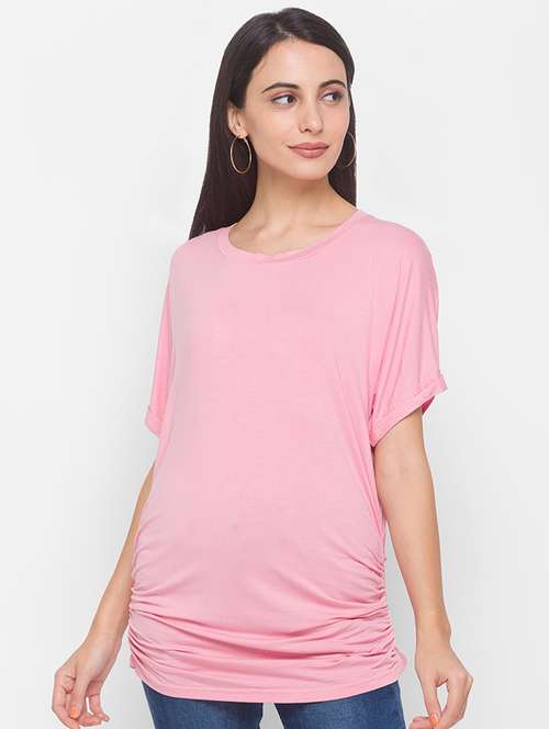 women's plain round neck t-shirt - 18141992 -  Standard Image - 0