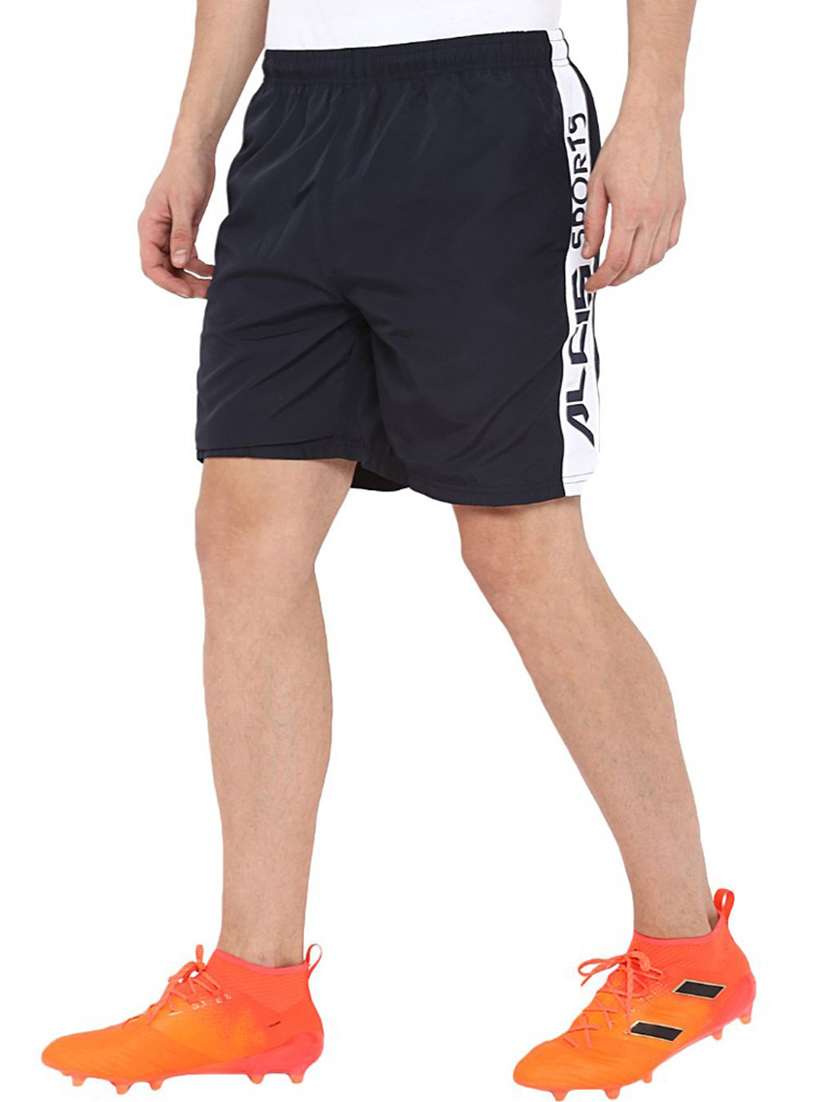 navy blue polyester short - 18143499 - Standard Image - 1