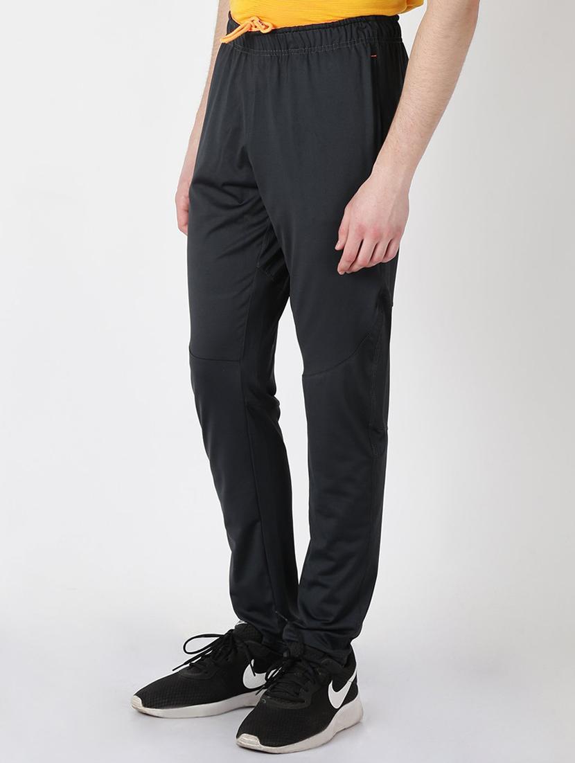 grey polyester full length track pant - 18143516 - Standard Image - 1