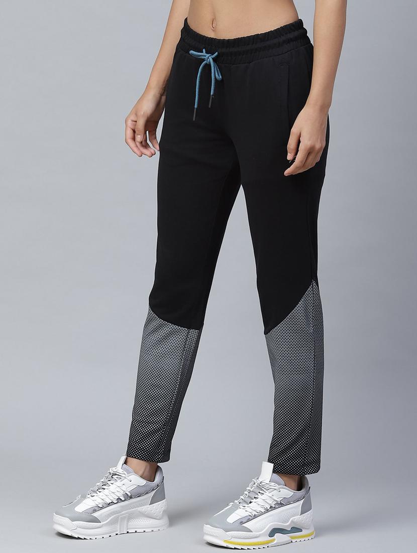 high rise color block trackpants - 18144948 - Standard Image - 1