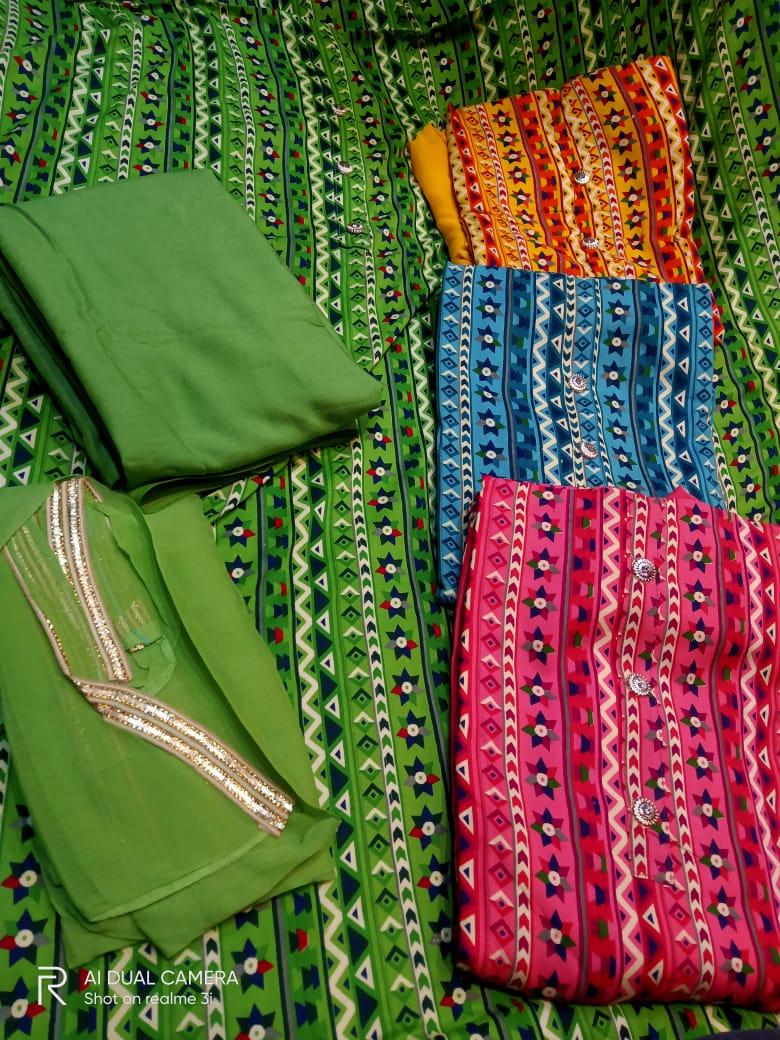 green cotton suits - 18145418 - Standard Image - 1