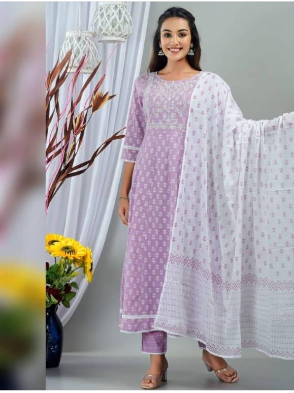 beautiful straight kurti in cotton - 18145444 - Standard Image - 1