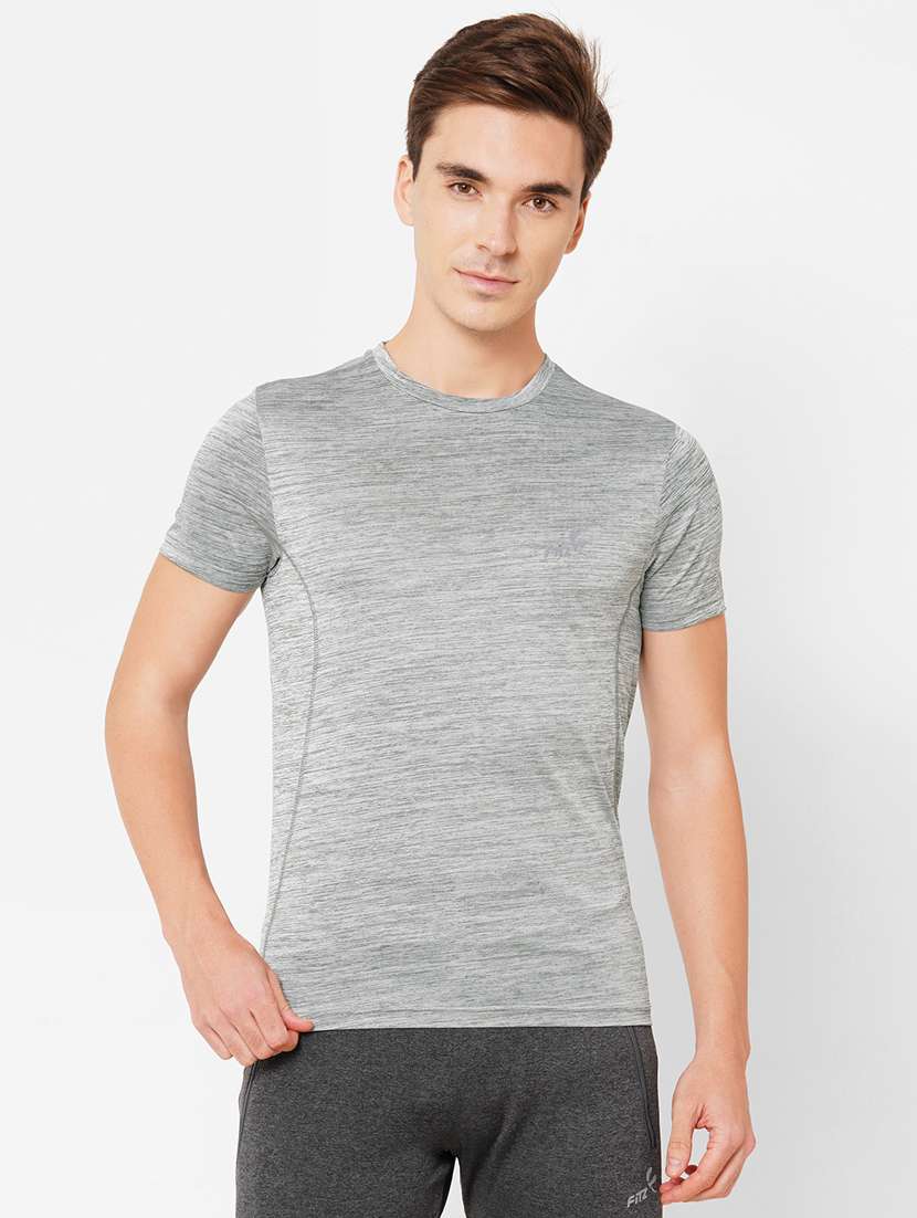 grey melange t-shirt