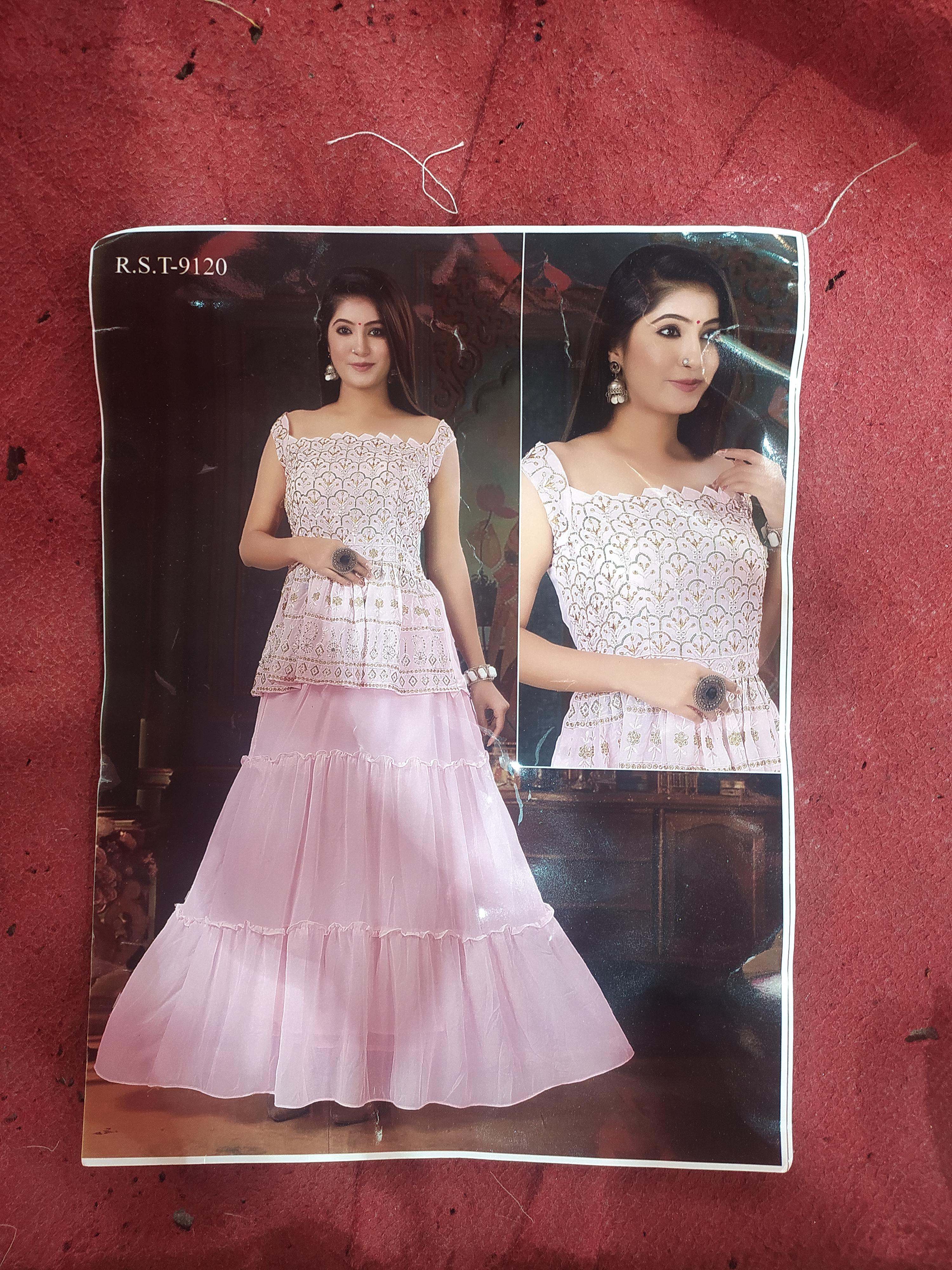 lehenga pink - 18145586 - Standard Image - 1