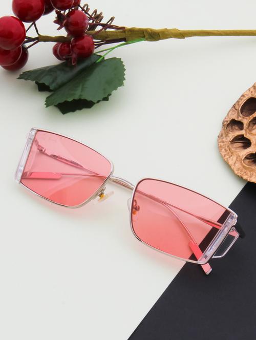 spark by ted smith uv protection rectangular sunglasses stylish latest trending metal frame for men women (59) - 18145753 -  Standard Image - 0