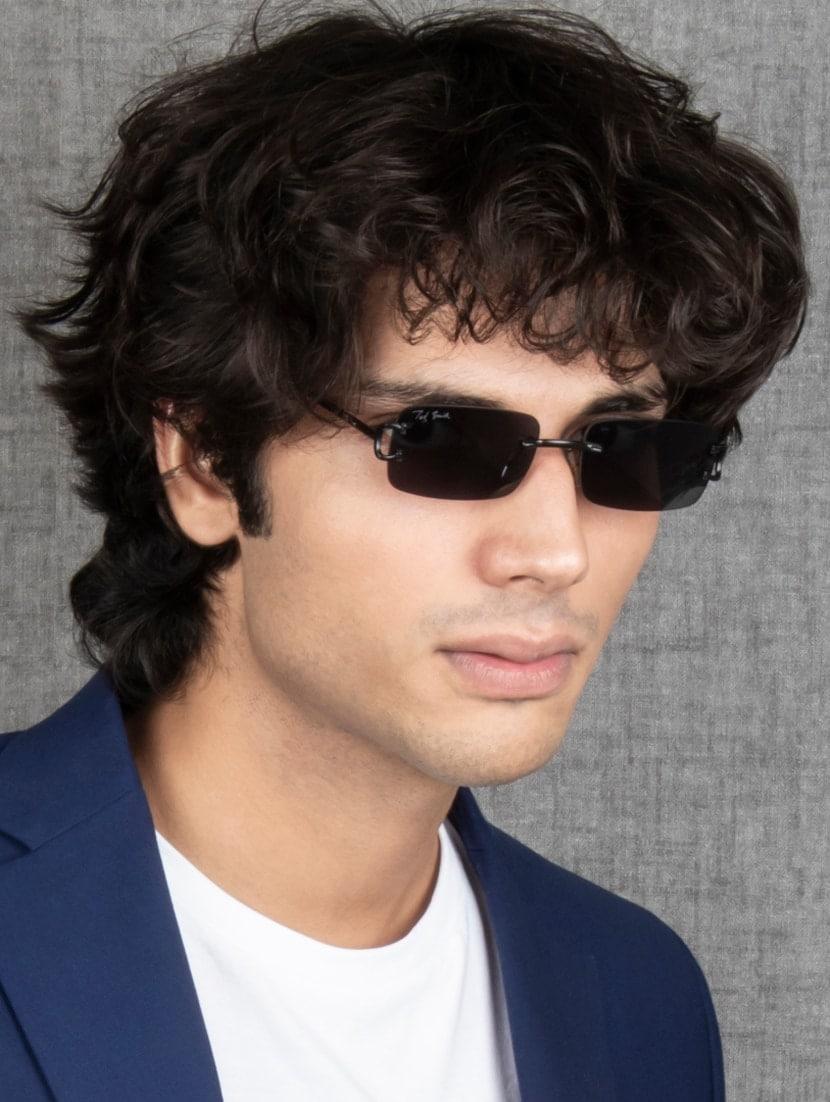 clasique by ted smith uv protection rectangular sunglasses stylish latest trending for men women (50) - 18145790 -  Standard Image - 1