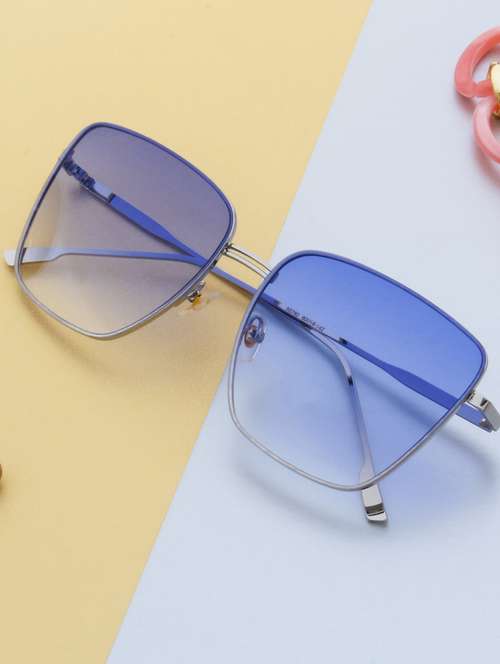 beuniq by ted smith uv protection square sunglasses for men women (60) - 18145807 -  Standard Image - 0