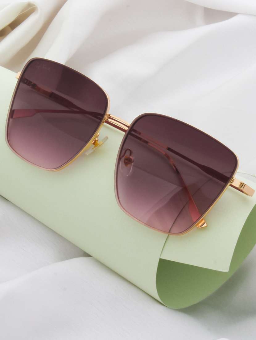 beuniq by ted smith�uv protection square sunglasses for men women (60)