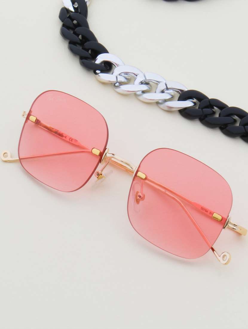 justme by ted smith uv protection square sunglasses for men women (51)