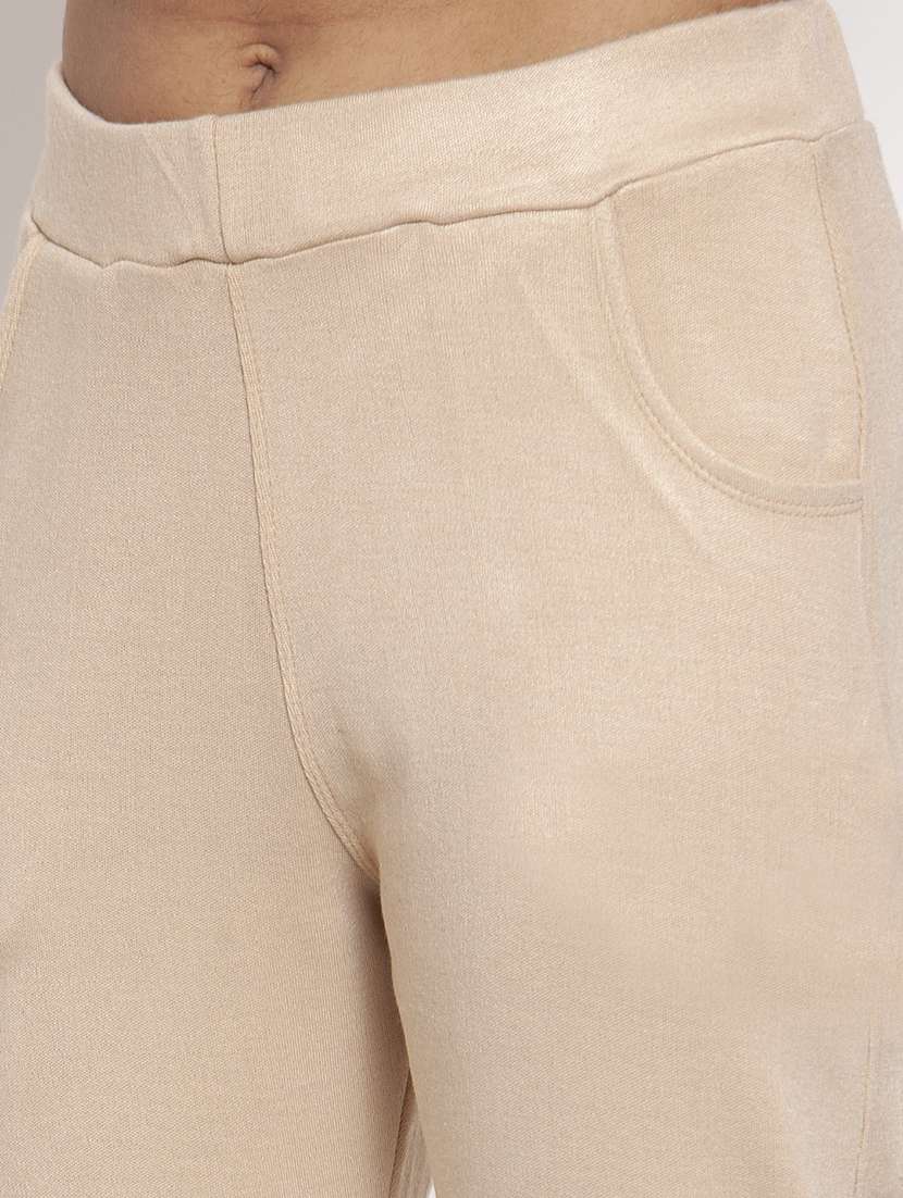 women solid ankle length pants - 18146272 -  Standard Image - 4