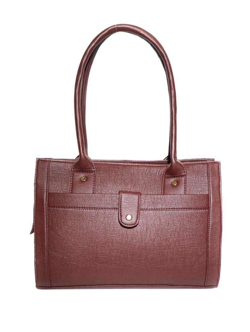 pack of 2 leatherette (pu) combo handbag - 18146535 -  Standard Image - 1