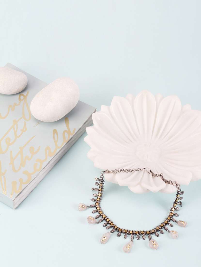 silver handcrafted necklace