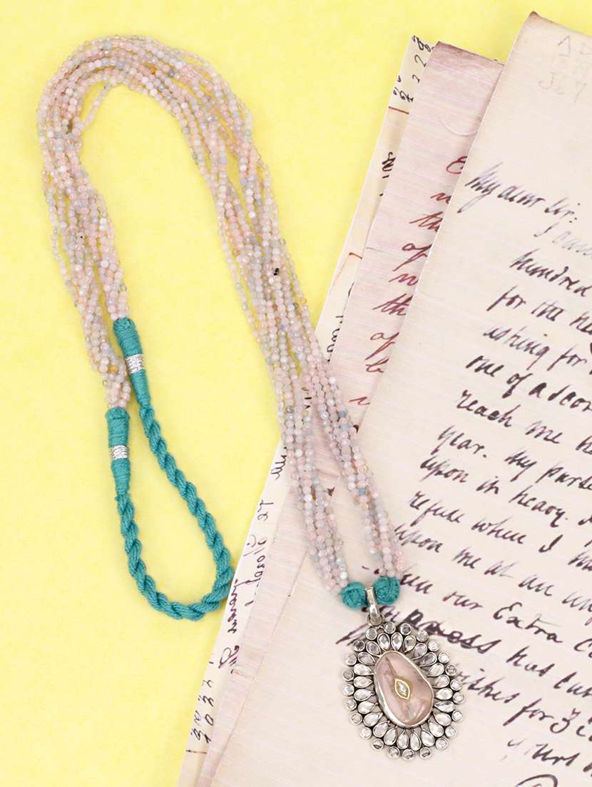 silver handcrafted necklace