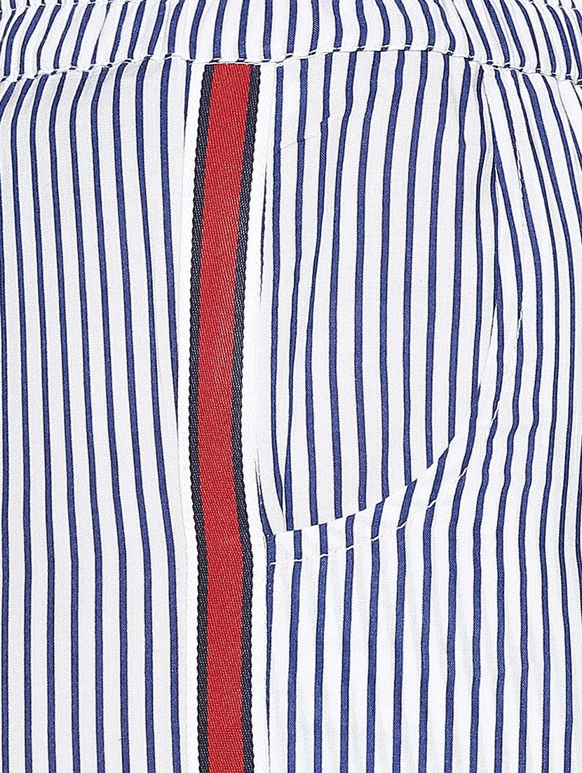 navy blue striped short - 18155140 - Standard Image - 4