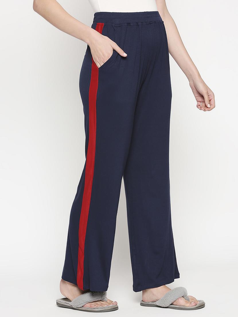 navy blue solid pajama - 18155226 -  Standard Image - 1