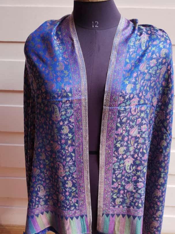 ladies stoles pashmina styles kani stole - 18158894 - Standard Image - 1