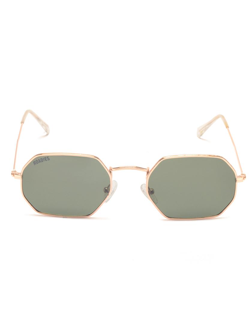 roadies rd-106-c1 octagonal polarised sunglasses uv400 - 18164378 -  Zoom Image - 0