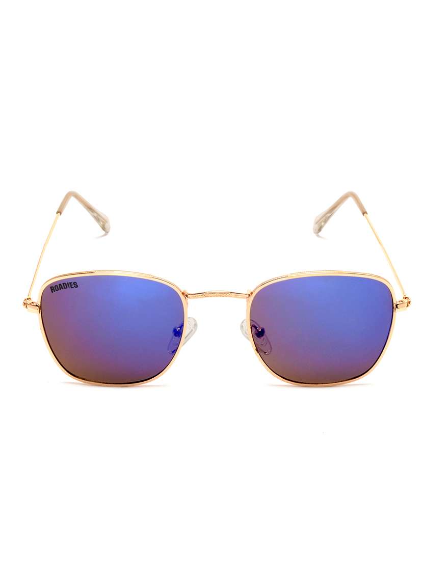roadies rd-204-c5 square sunglasses uv400 protection